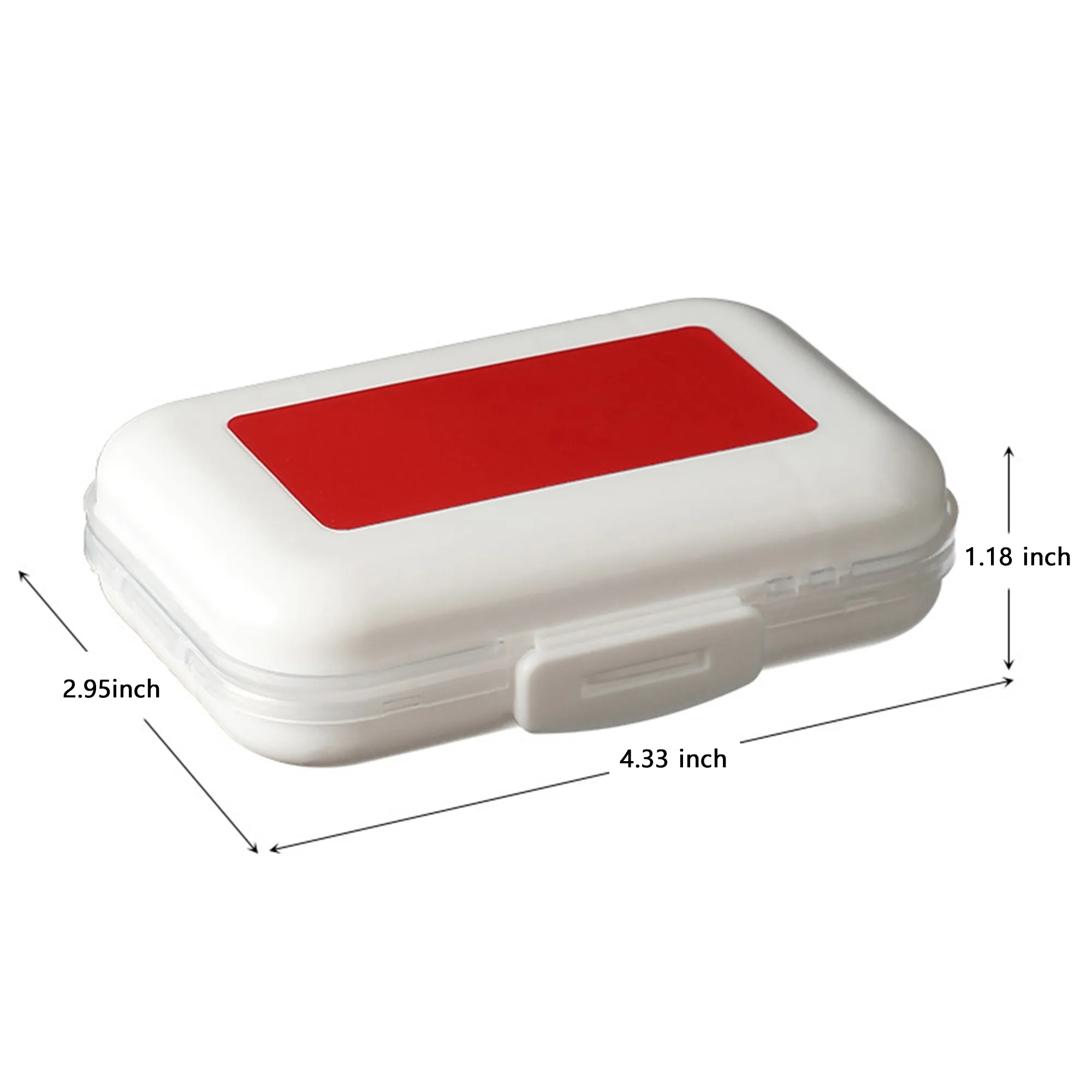 Portable Storage Box with Multiple Compartments Plastic 5