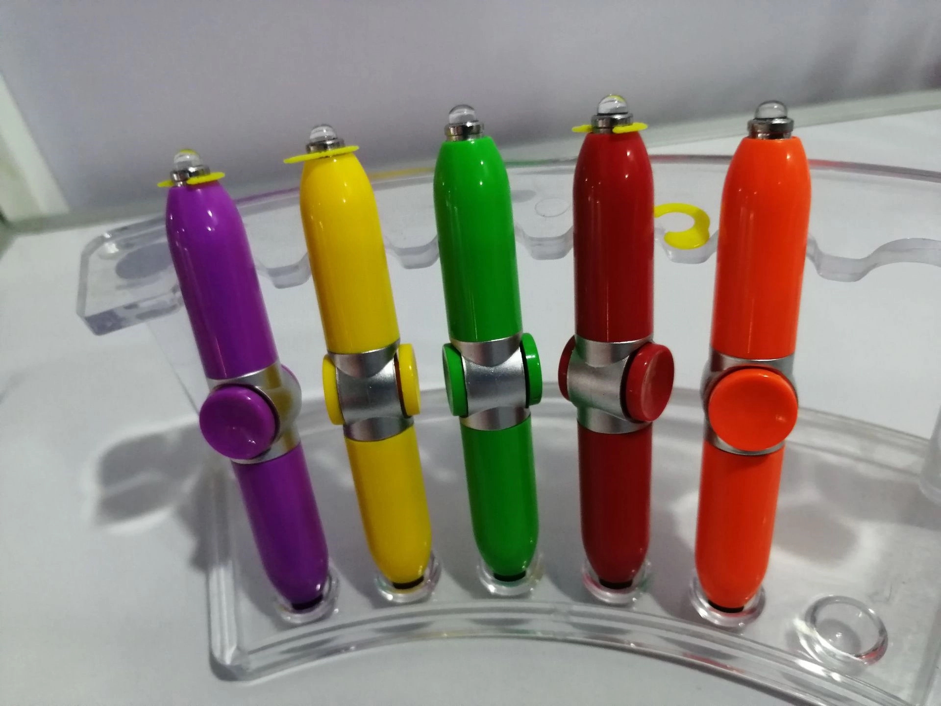 Fidget Spinner Stylus LED Light Pen 3