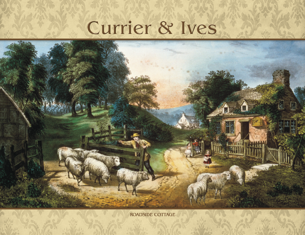 Good Value™ Currier & Ives - Stapled Calendar 25