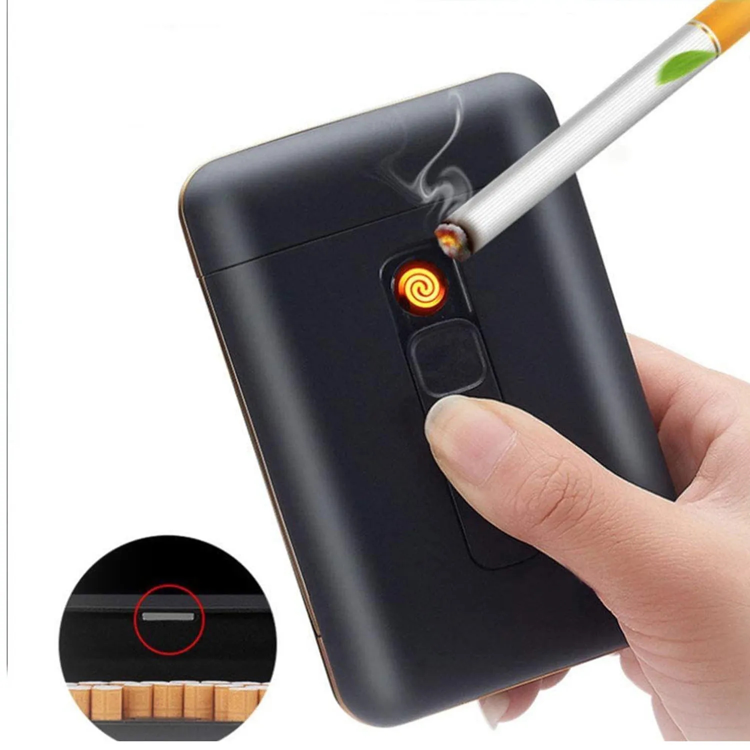 Cigarette Case Lighter Charge Usb 4