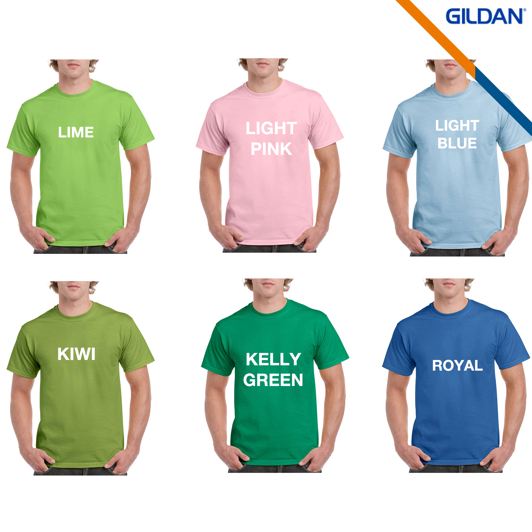 Gildan® 6 oz Ultra Cotton Preshrunk Tees 4
