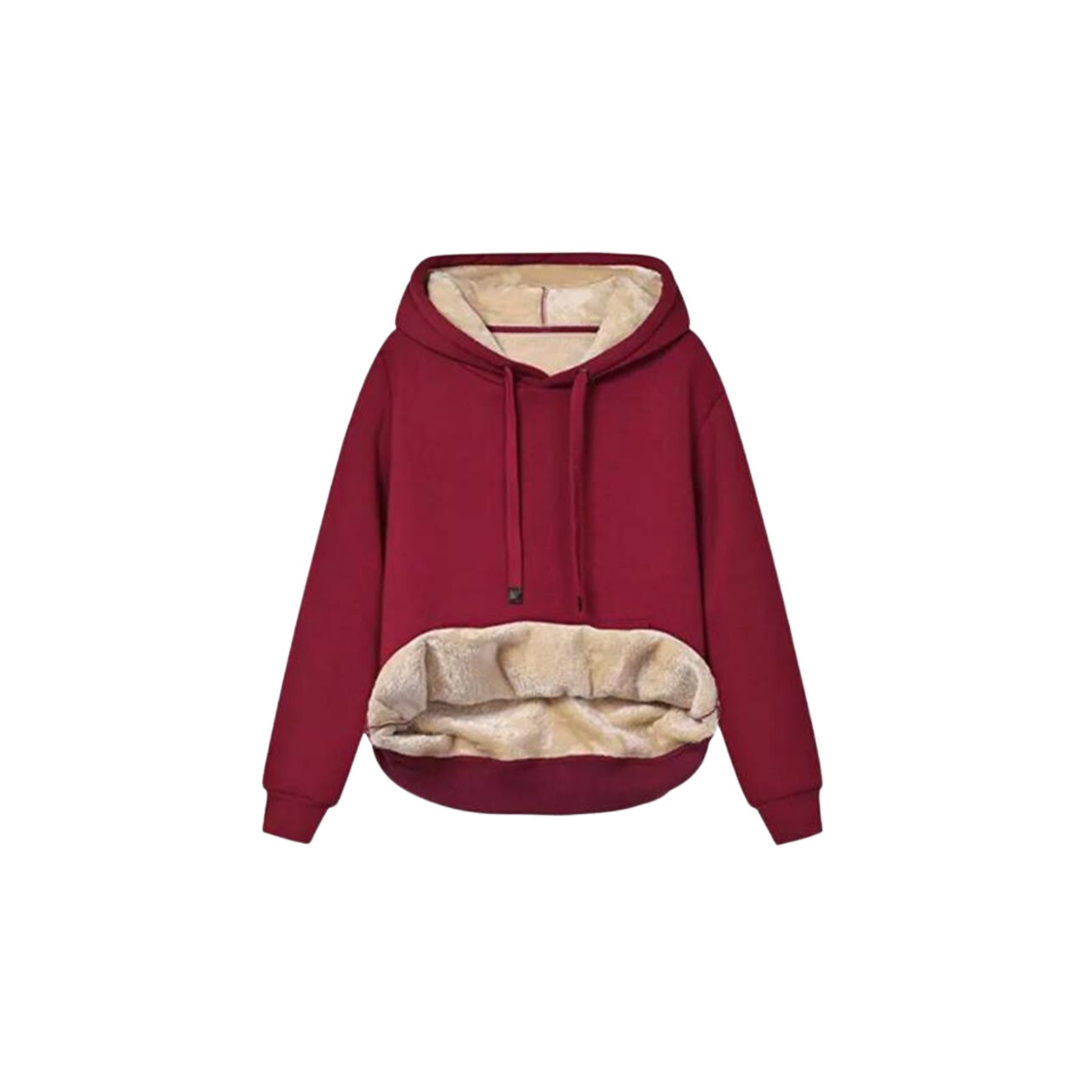 Womens Fleece Pullover Sweatshirt 4