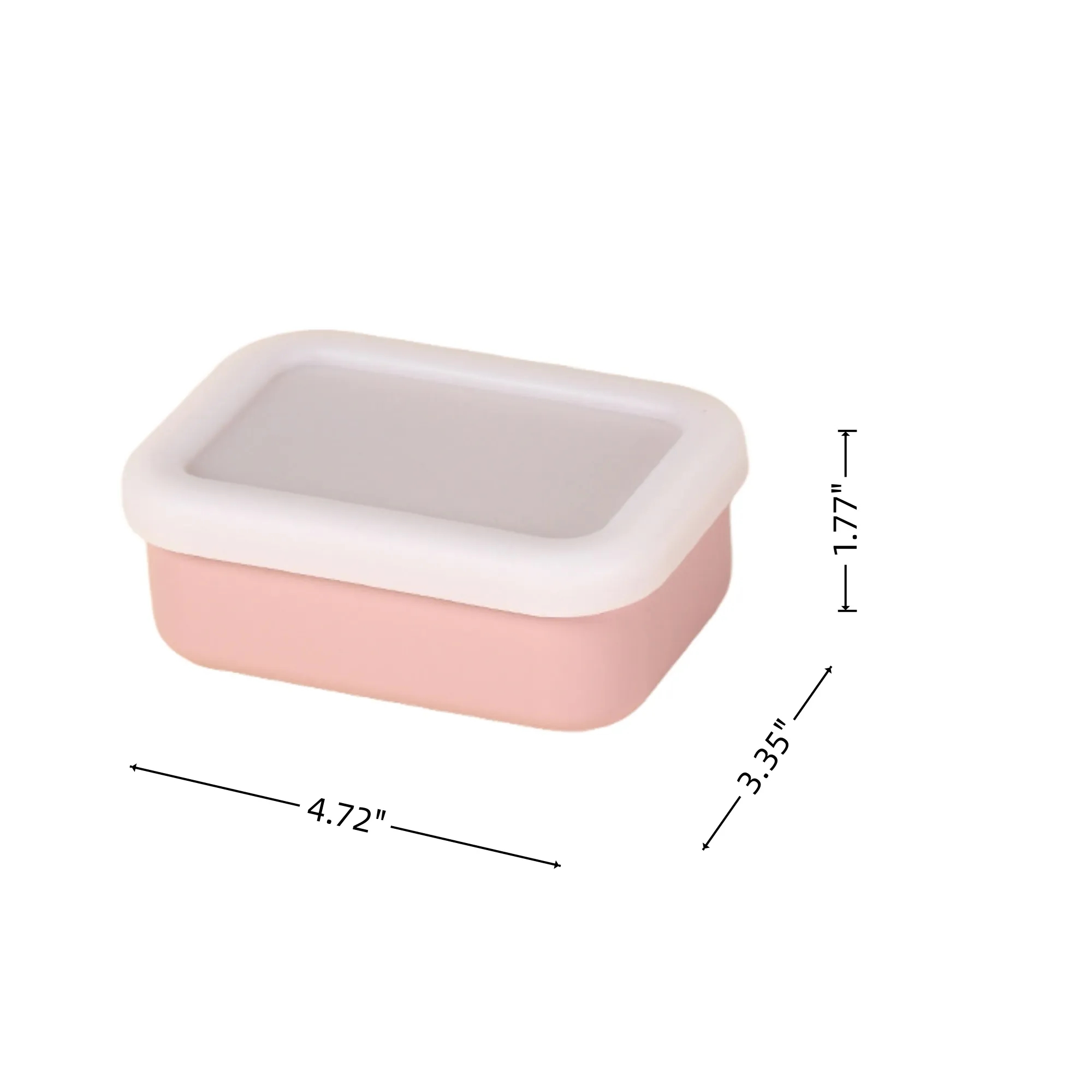 8oz Silicone Food Container Bento Lunch Box 7
