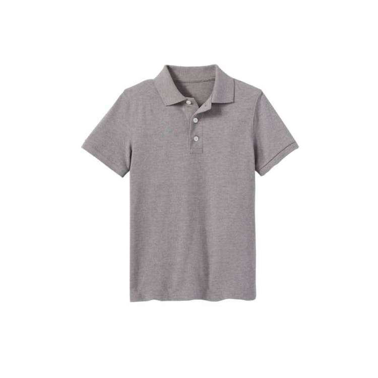 Uniform Polos - Small Heather Gray Short Sleeve 2