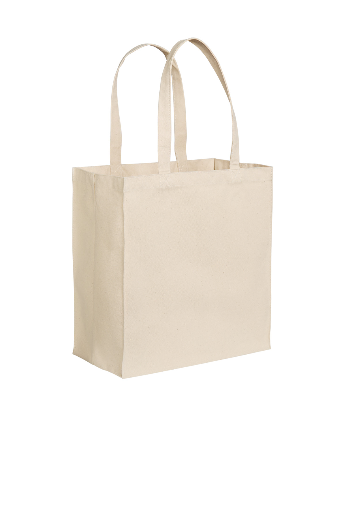 Port Authority Cotton Canvas Over-the-Shoulder Tote BG426 9
