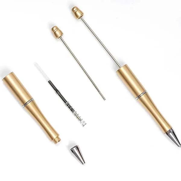 DIY Plastic Beadable Bead Ballpoint Ball Pen 2