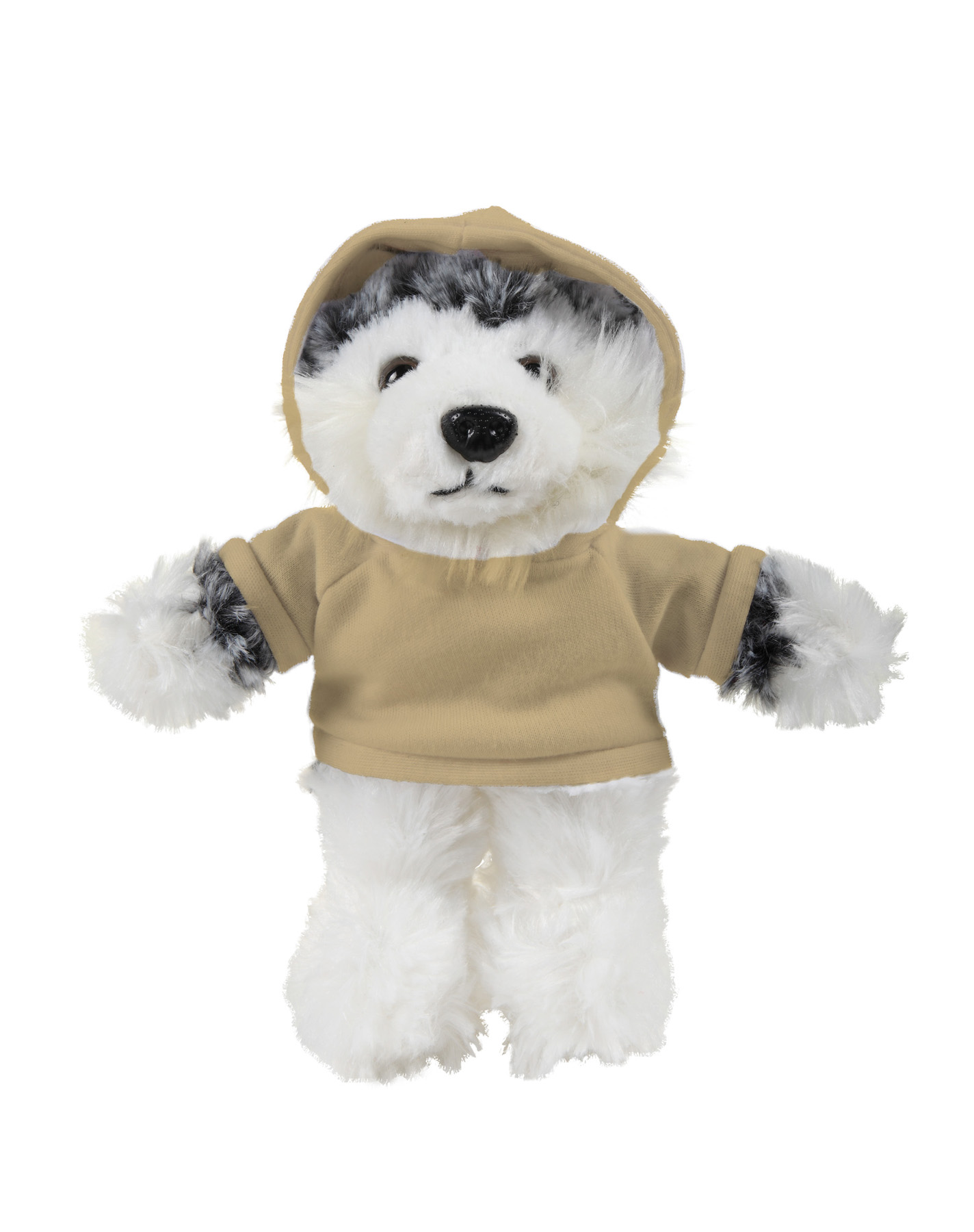 soft plush Husky with hoodie 13