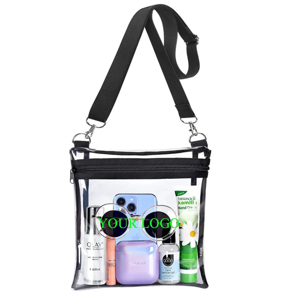 Stylish PVC Clear Waterproof Hand Bag 2