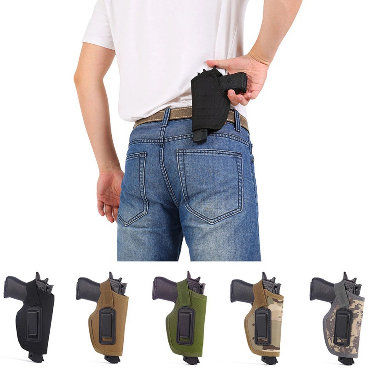 Tactical Belt HolsterMag Pouch Universal Waistband Holster 4