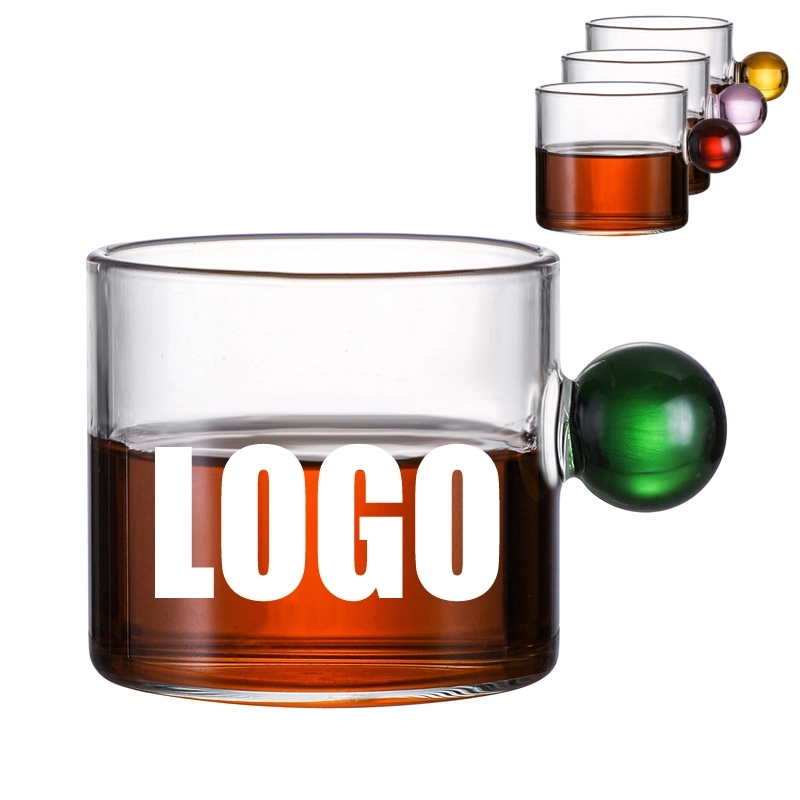4 OZ/120ML Glass Tea Coffee Mug & Office Drink Gift Cup 7