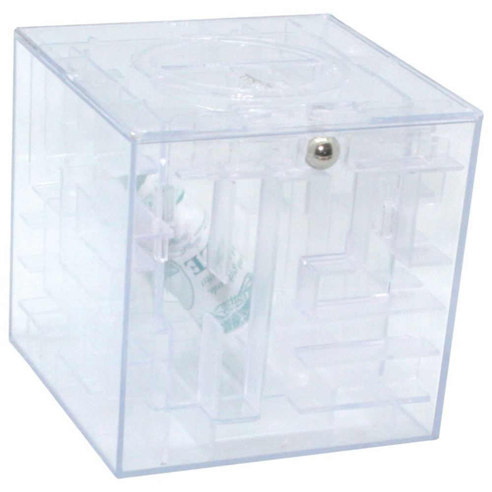 Money Cube Maze Coin Bank 3