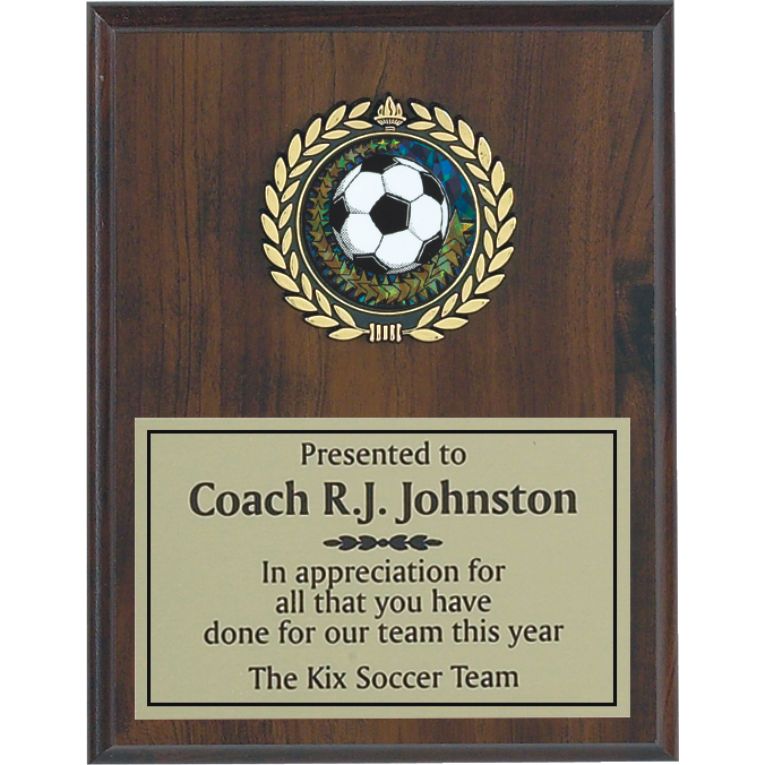 Wreath Medallion Plaque