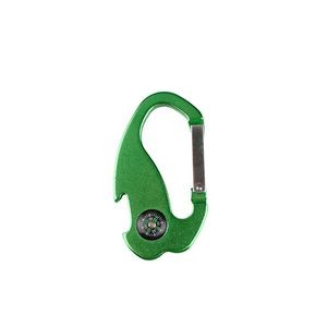 Sturdy Thick Carabiners With Opener And Mini Compass 22