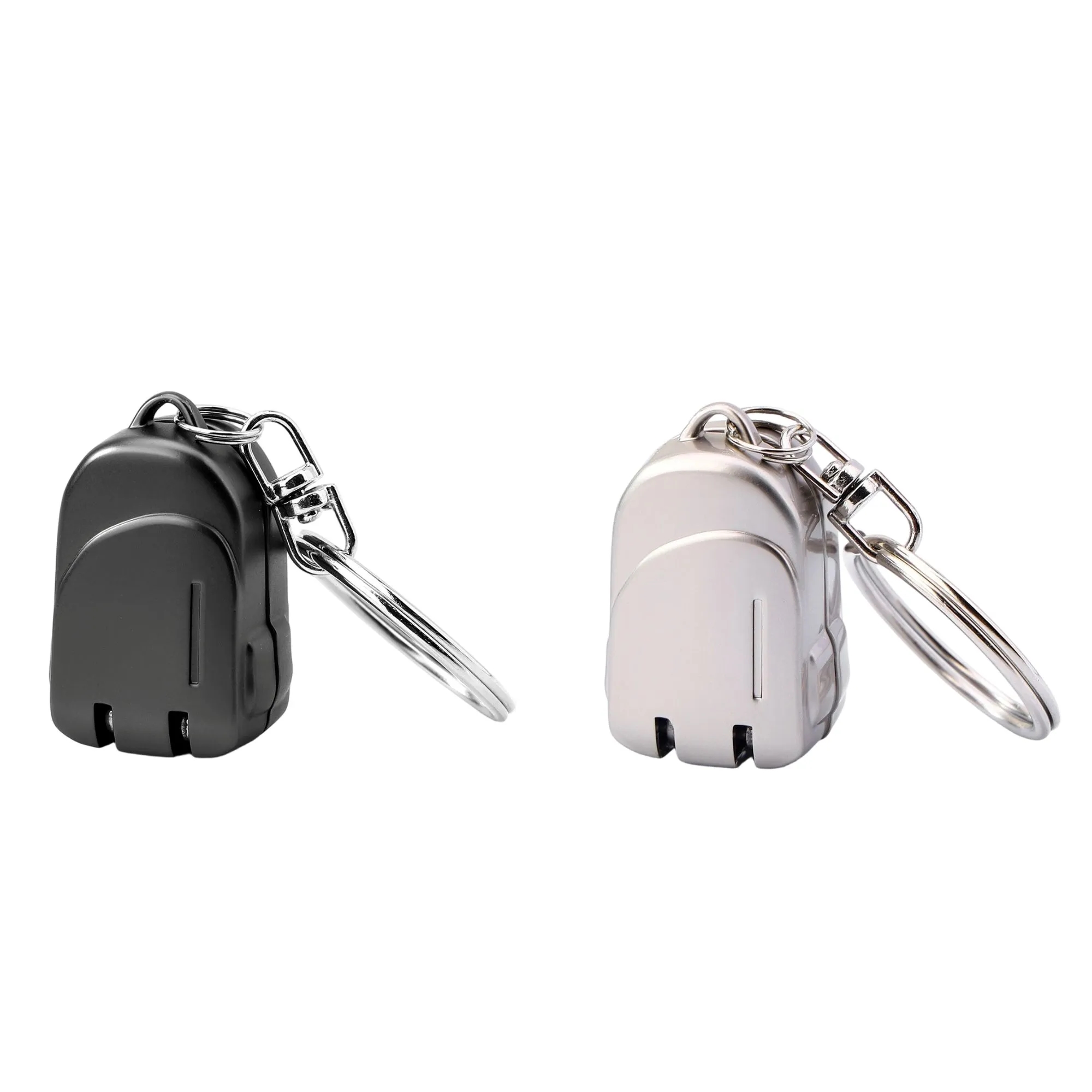 Stainless Steel Portable Foldable Mini Nail Clip Keychain 4