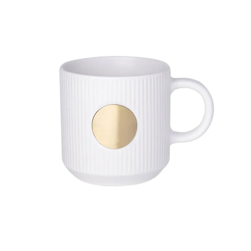 Customized Mugs With Relief Printing On Copper Plates 5