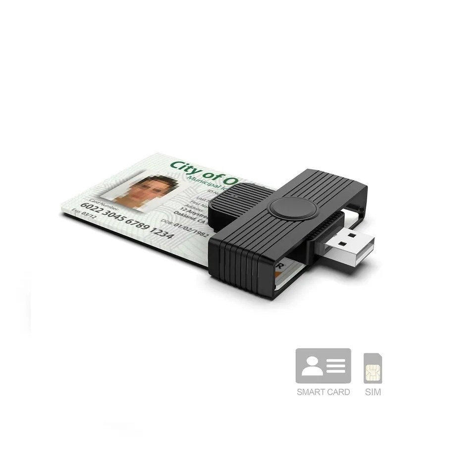 In Stock Smart ID IC Contact ATM Card Reader 6