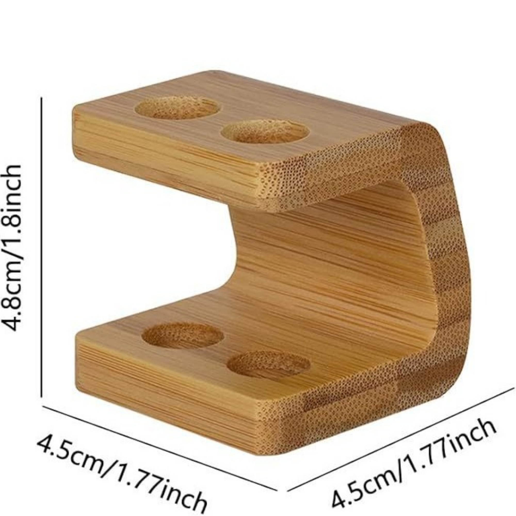 Bamboo Toothbrush Head Organizer 3