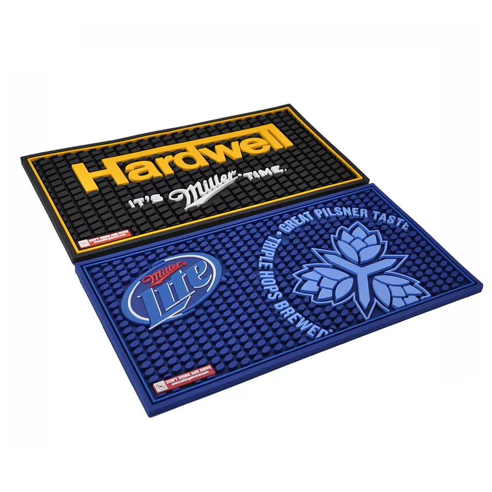 Custom PVC Counter Rail Mat 12''x18'' 3