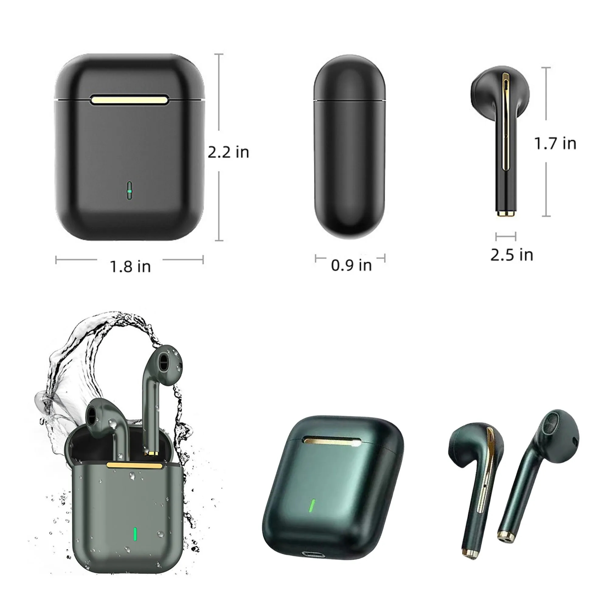 Sports Wireless Earbuds Headphones Earphones Headsets 2