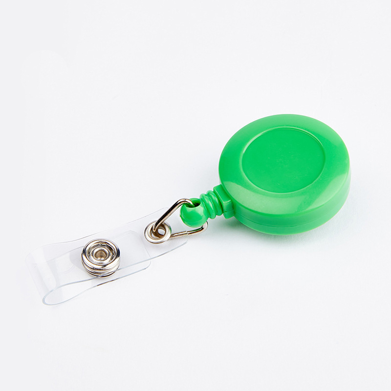 Round Retractable Badge Holder 14