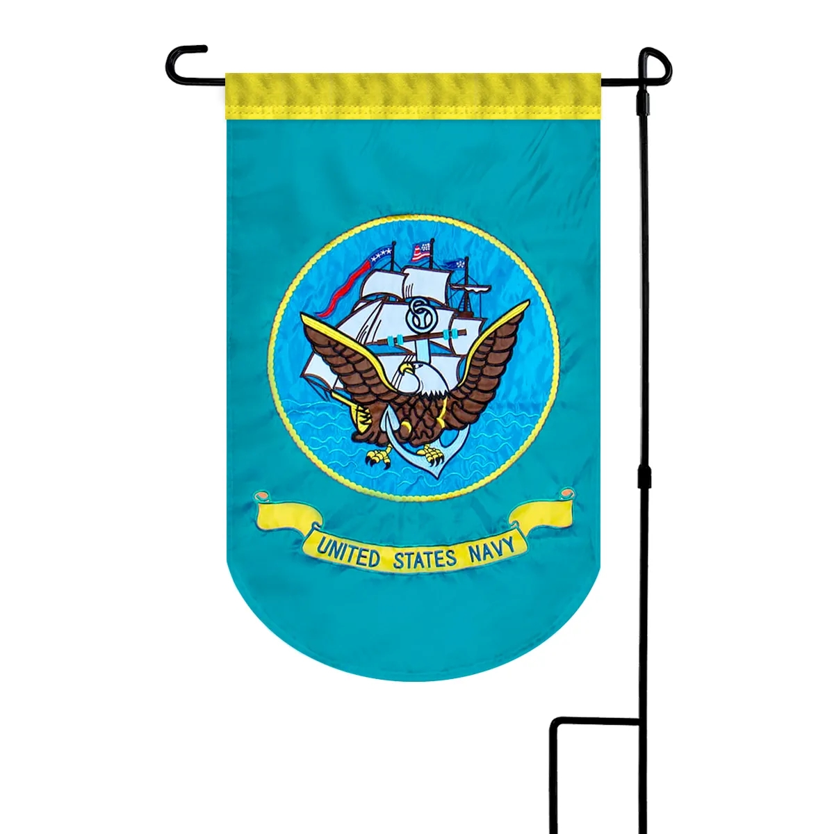 Custom Embroidered Garden Flag 12" x 18" Nylon 2