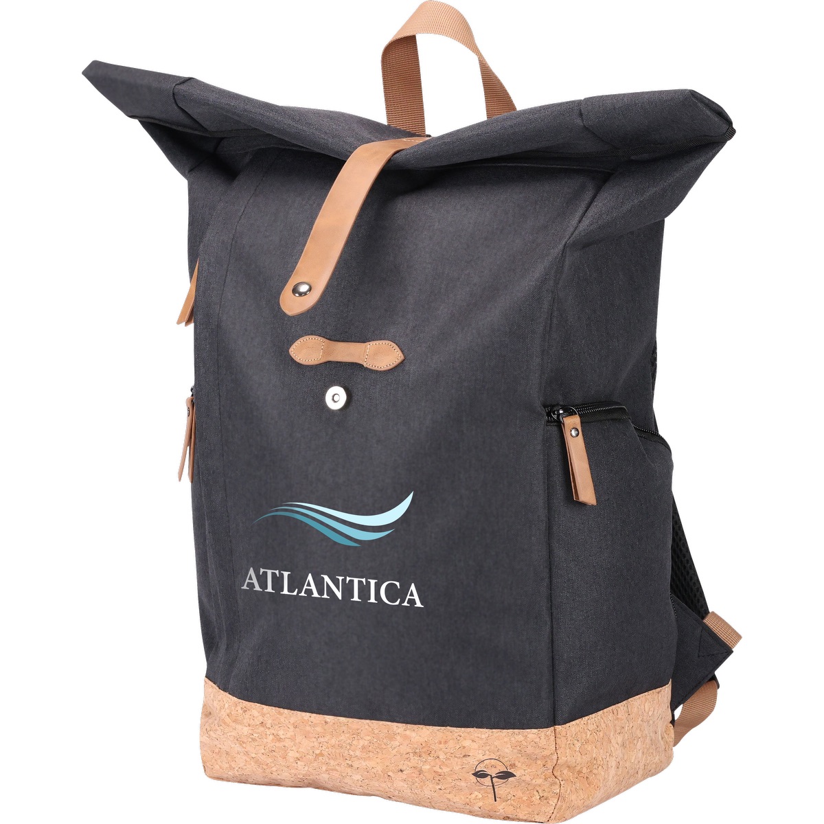 EarthTrendz™ rPET Rolltop Backpack 8