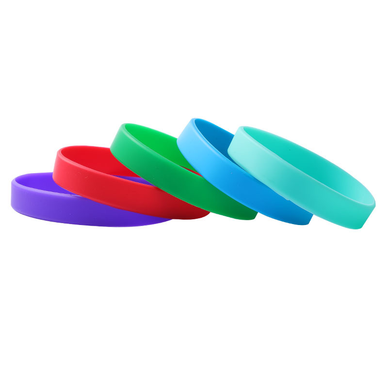 1/2" Width Silicone Wristband 2