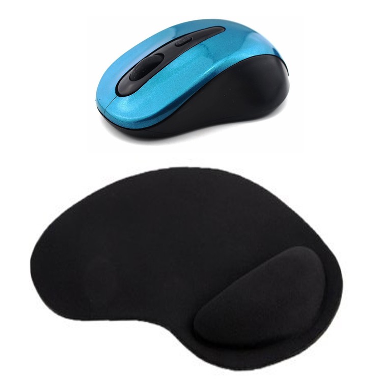 iBank® 2.4GHz Wireless Mouse + Wrist Rest Mouse Pad