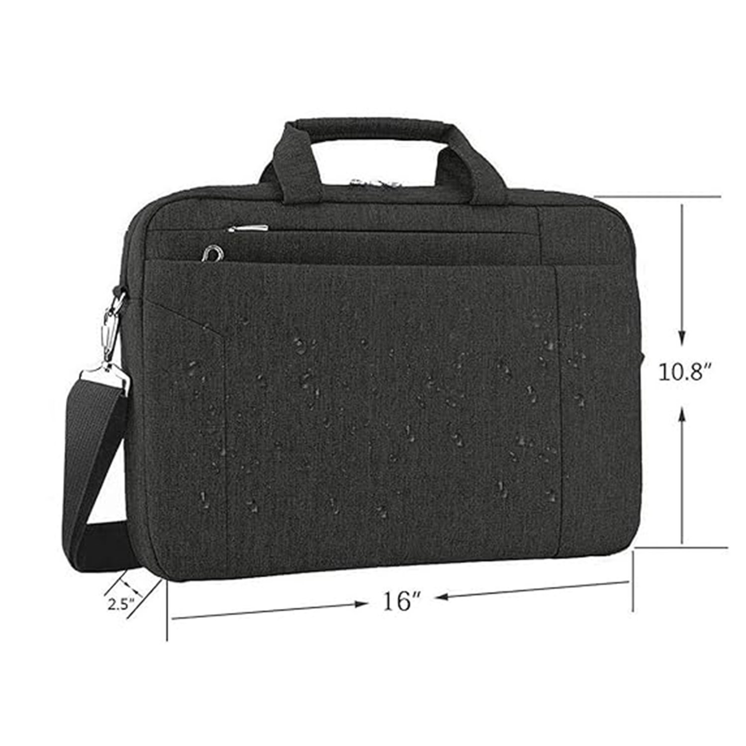 15.6 Inch Water Resistant Oxford Laptop Bag 4