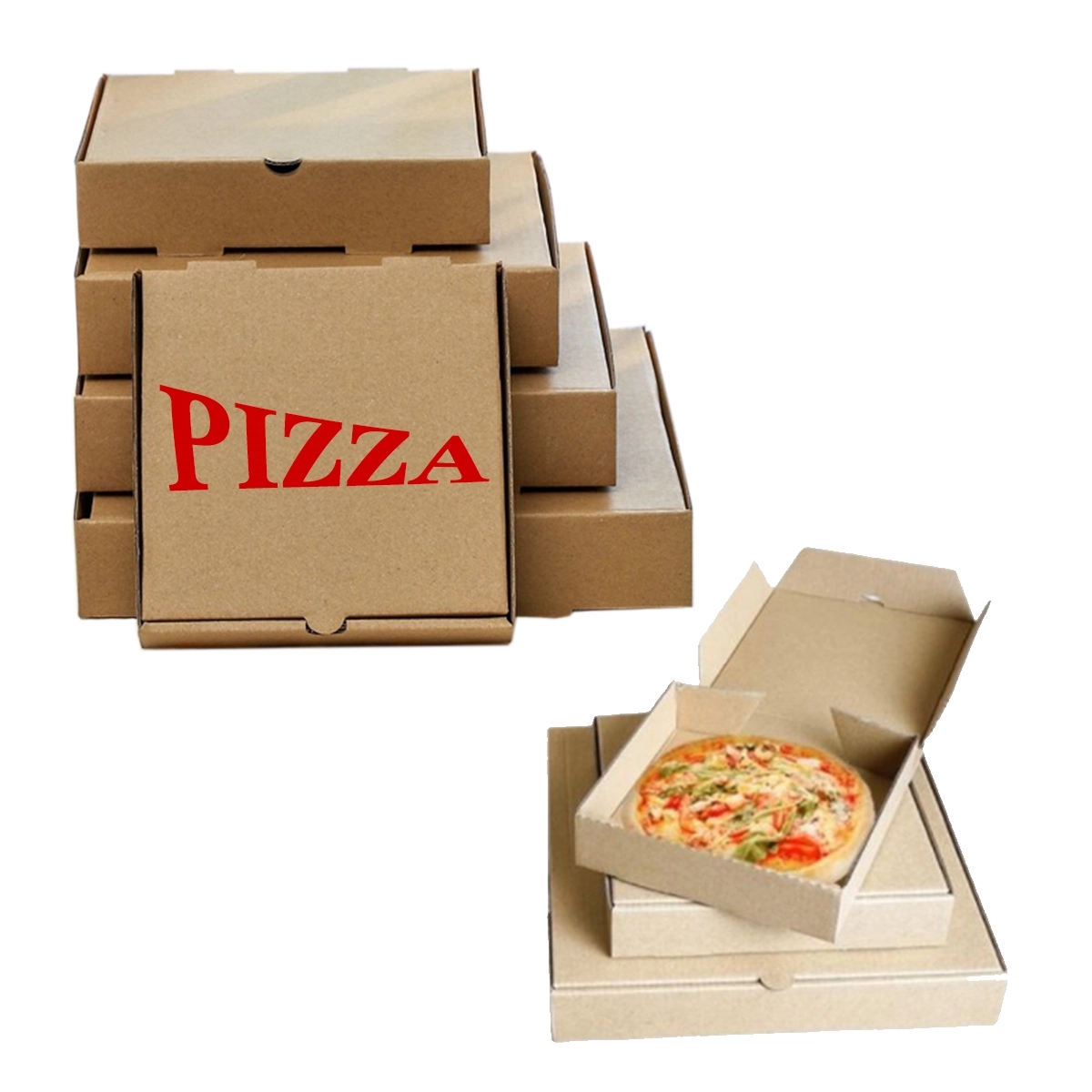 8"/10"/12" Disposable Pizza Paper Box