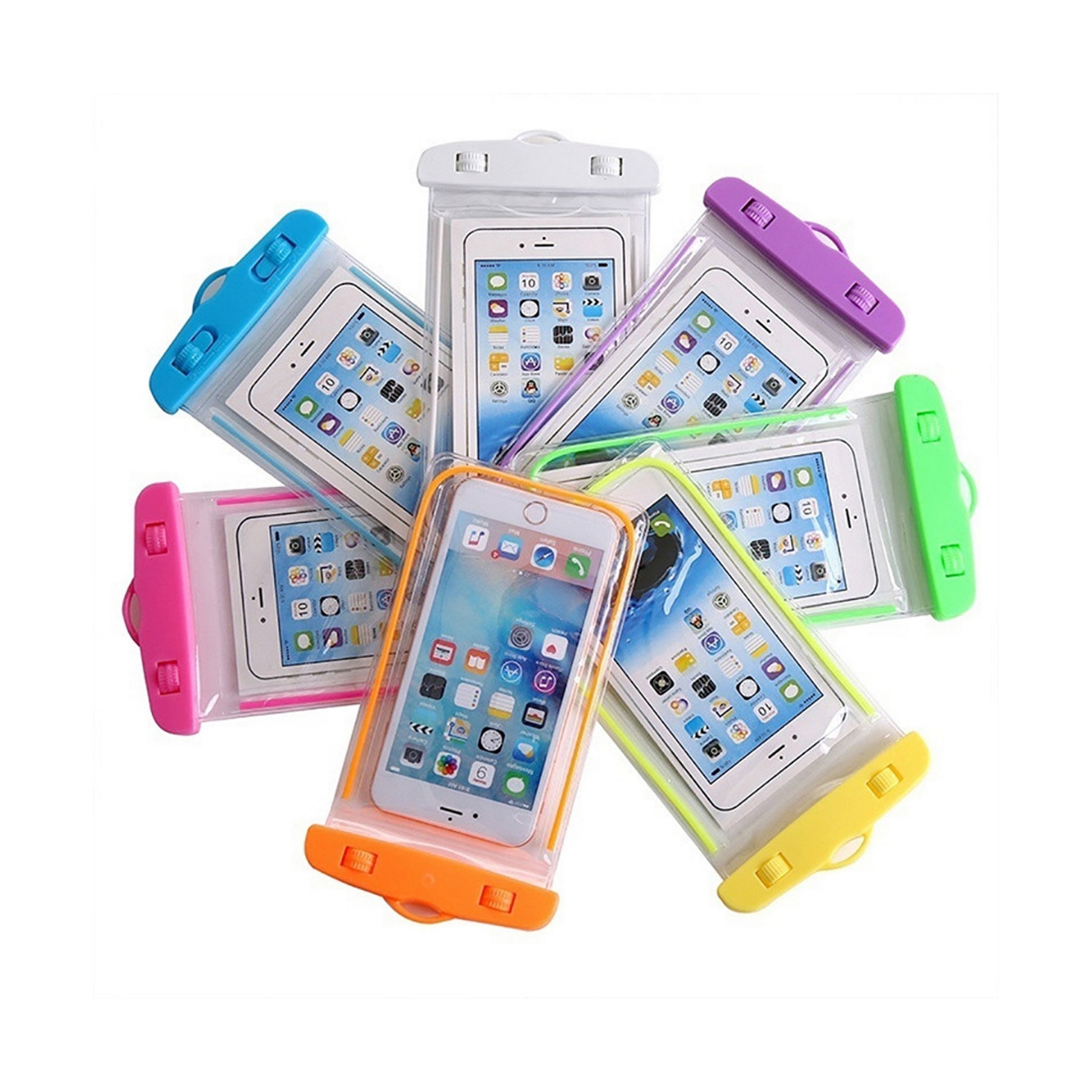 Fully Transparent PVC Phone Waterproof Bag 5