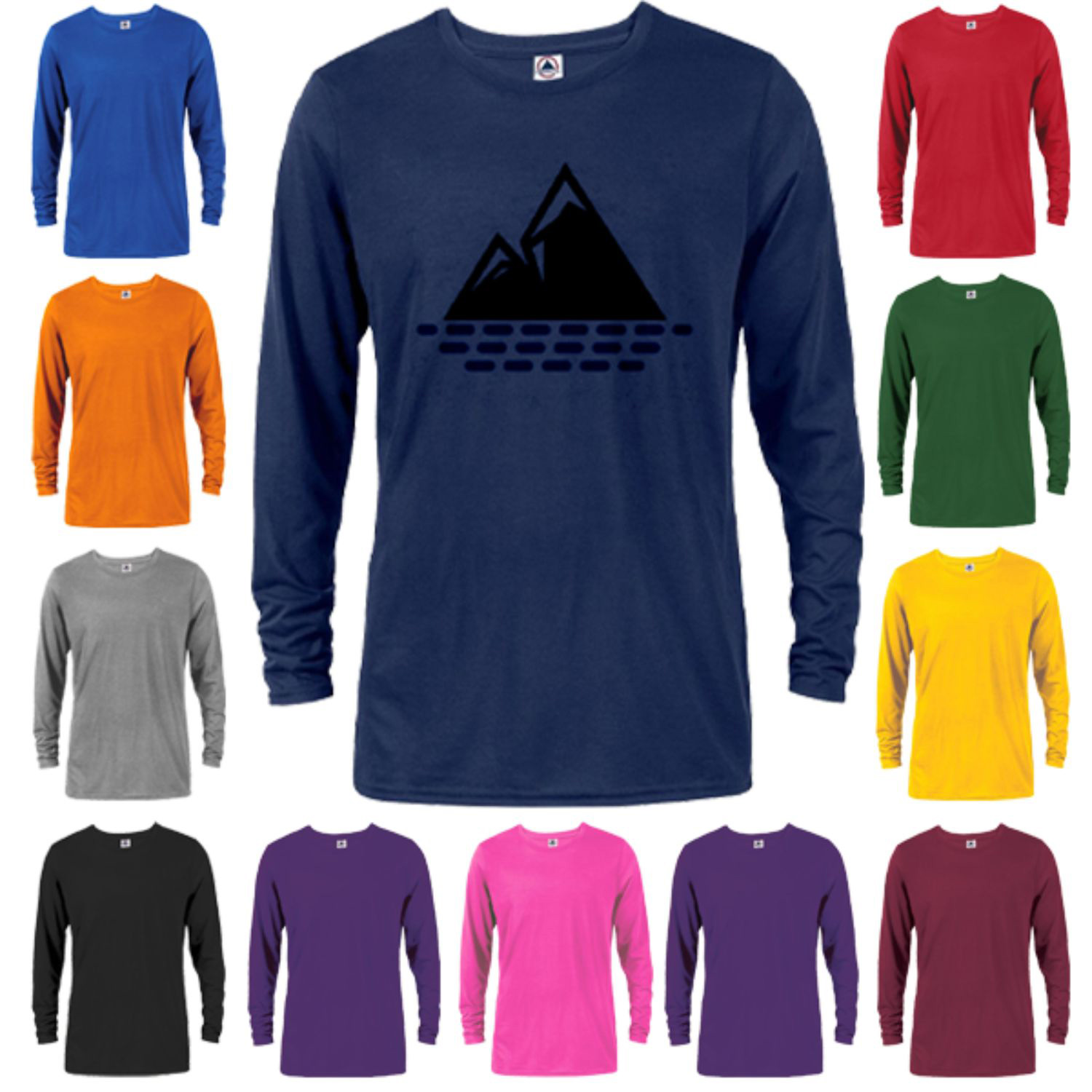 Unisex Performance Long Sleeve Winter T-shirt 4.3 oz 1