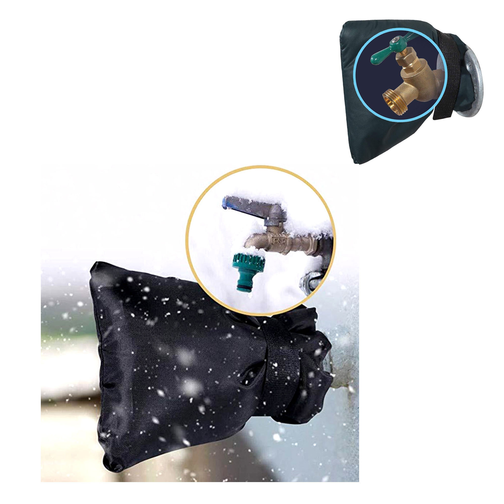 Pro Outdoor Faucet Insulation Socks for Winter Protection 1