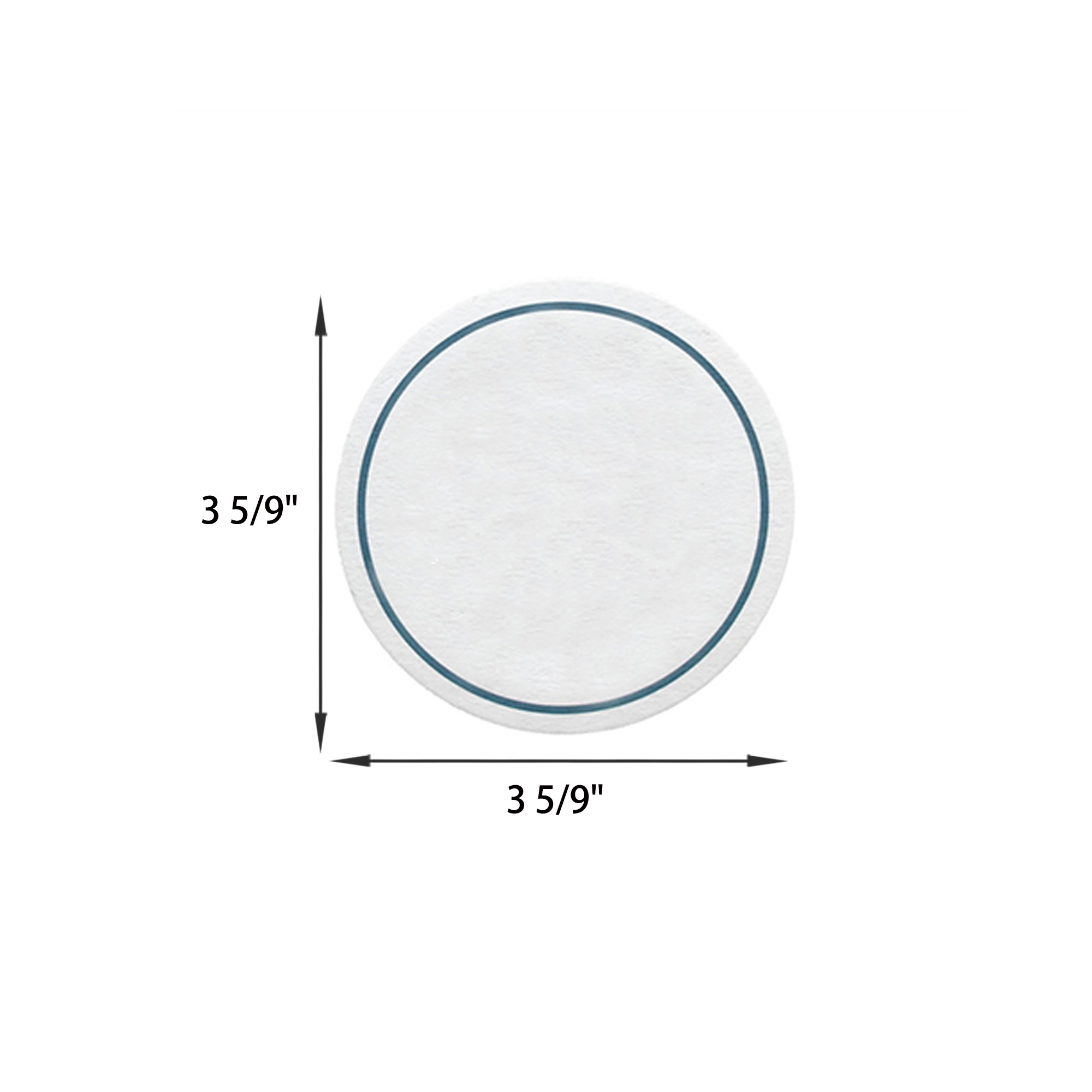Round Absorbent Paper Coasters 3