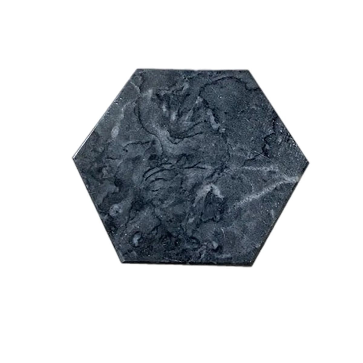 3.94-inch Marble Coaster with Chic Holder and Logo Imprint for Branding 2