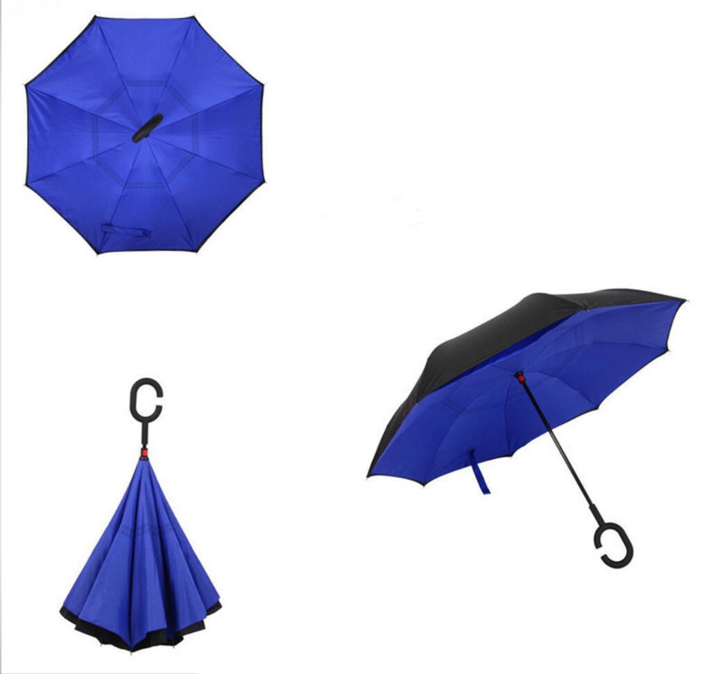 Windproof Double Layer Type C Umbrella 3