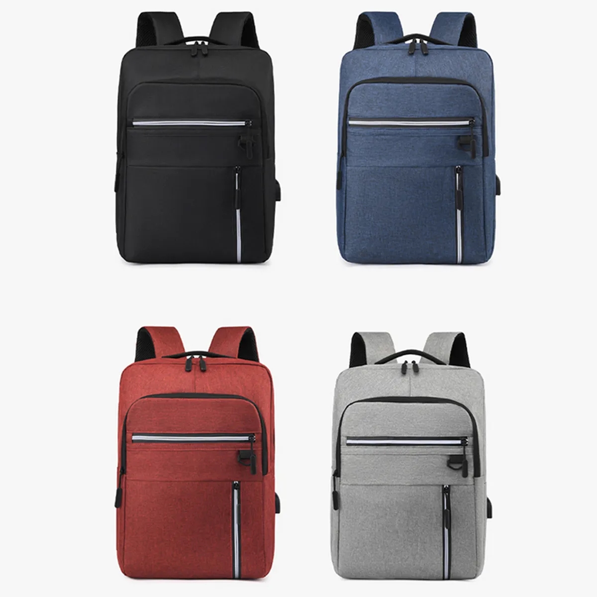 In Stock Large USB Charging Business Laptop Backpack 5