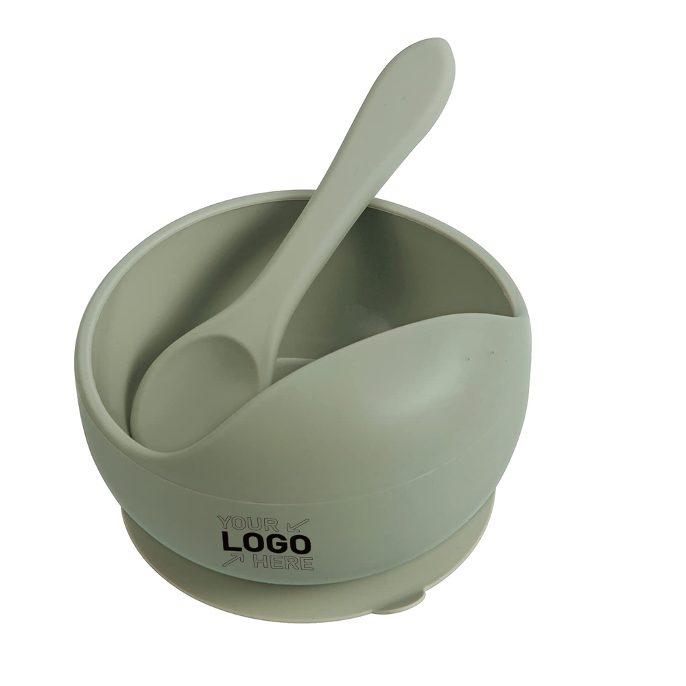 Silicone Suction Bowls for Baby with Spoon 8