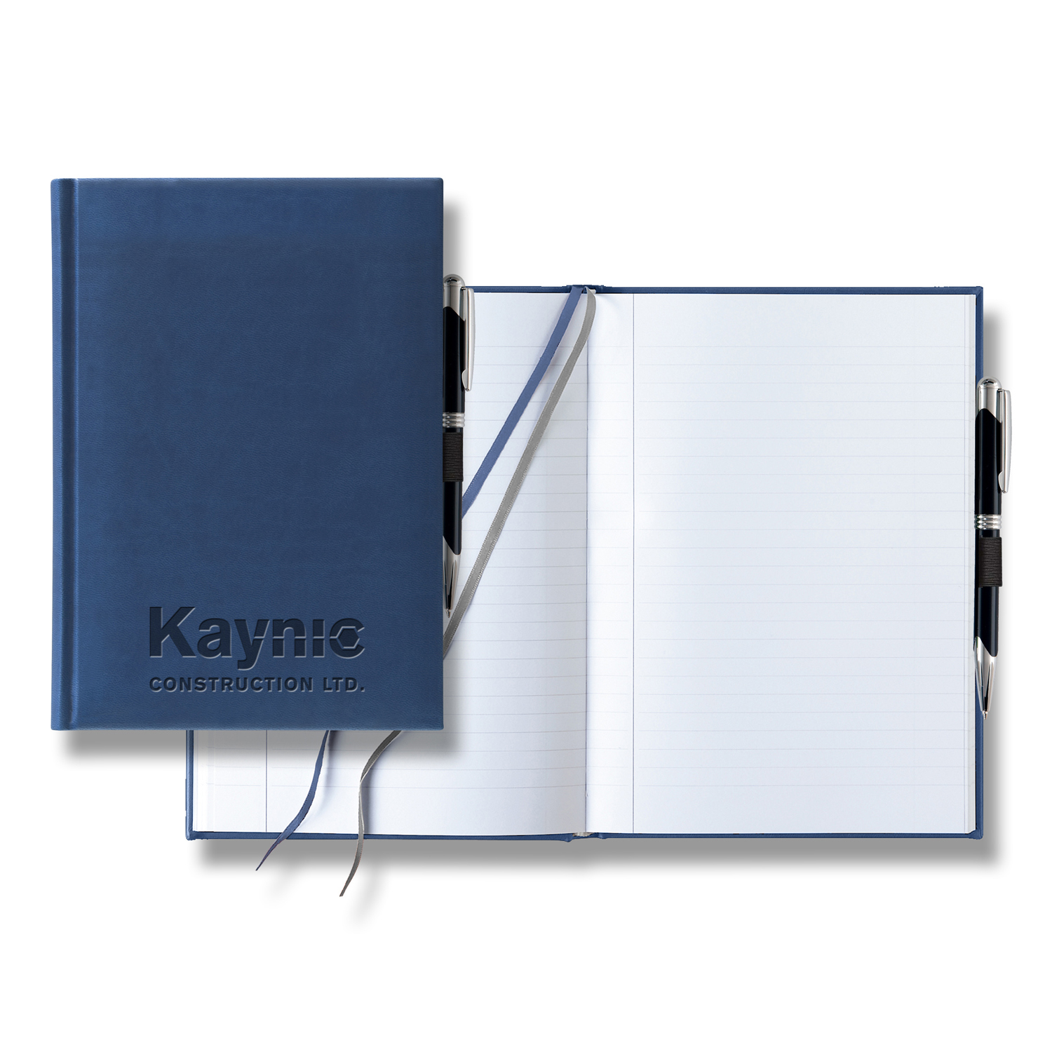 Castelli Tucson  Grande Lined White Page Journal with Pen & Loop 3