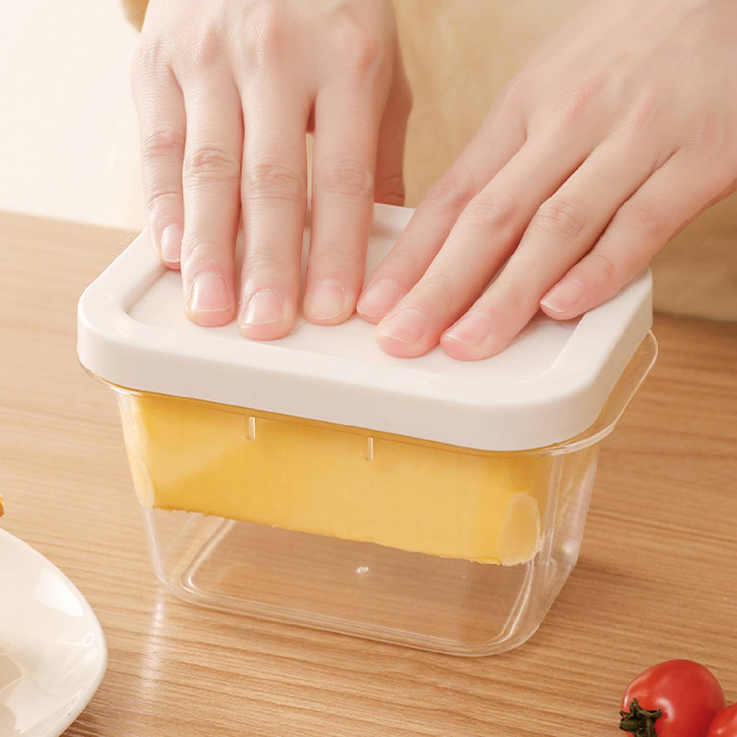 Butter Slicer Storage Plastic Container 4