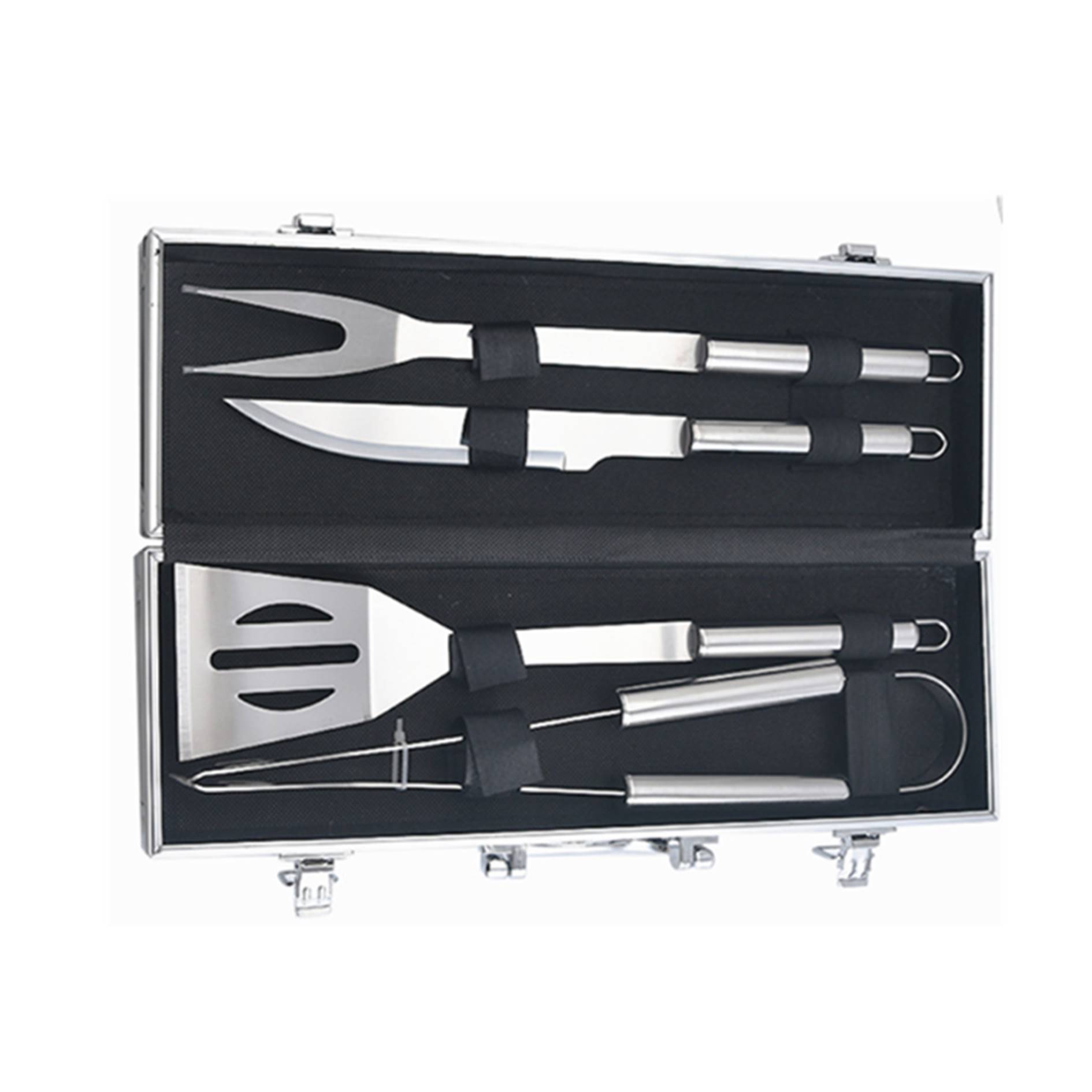 BBQ Tools Set With Aluminum Box 2