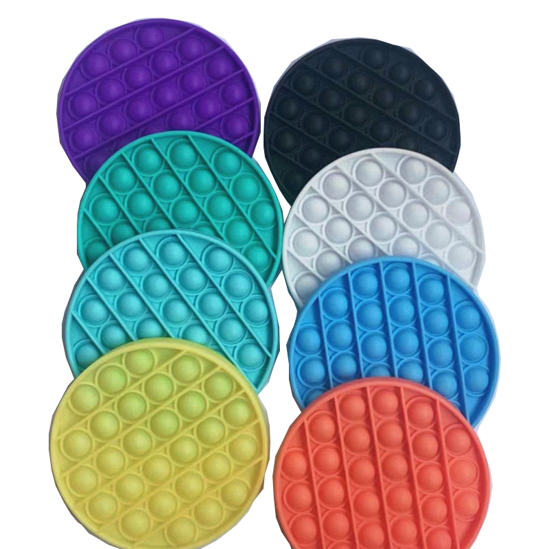 Pop It Fidget Toy - Square w/ Carabiner 7