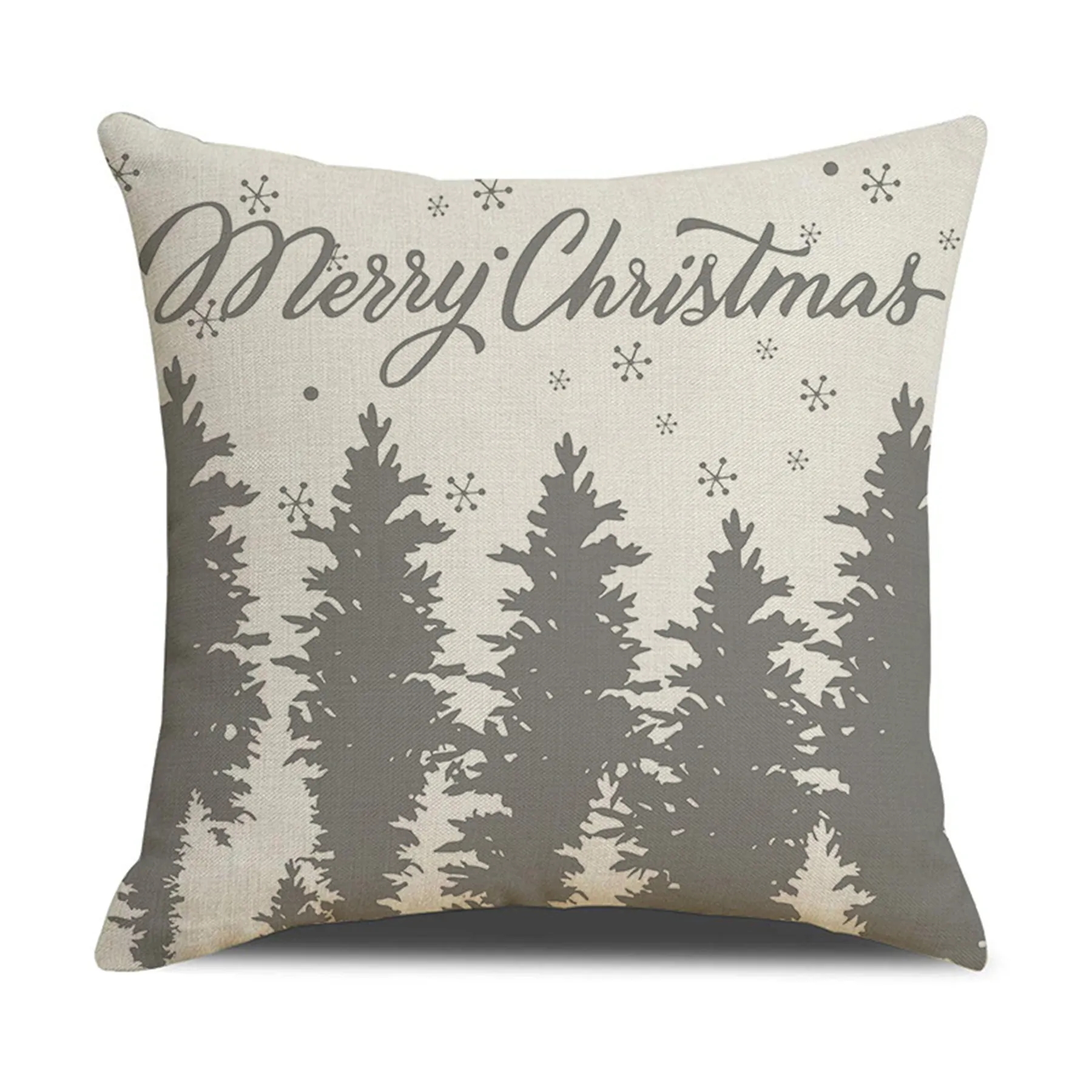 Flax Christmas Bedhead Pillowcase 10