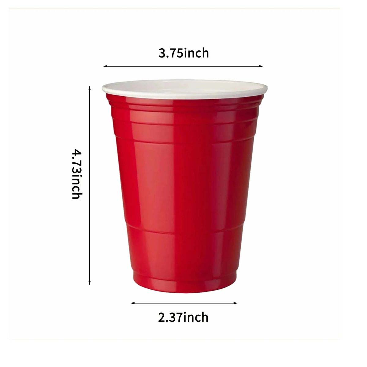 Vibrant Plastic Cup 16oz for Outdoor Events 5
