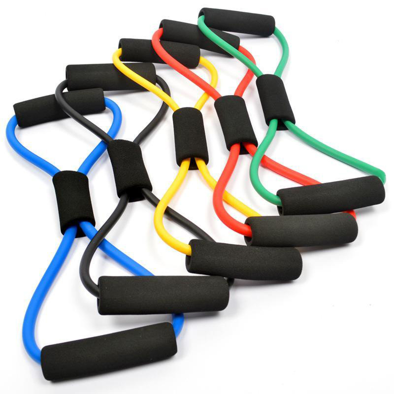 8 Shape Pull Rope Strength Training Fitness Resistance Loop Band 3
