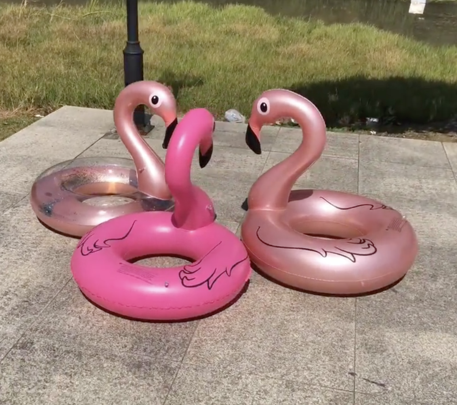 Inflatable Pool Float Tubes with Unicorn and Flamingo design 8