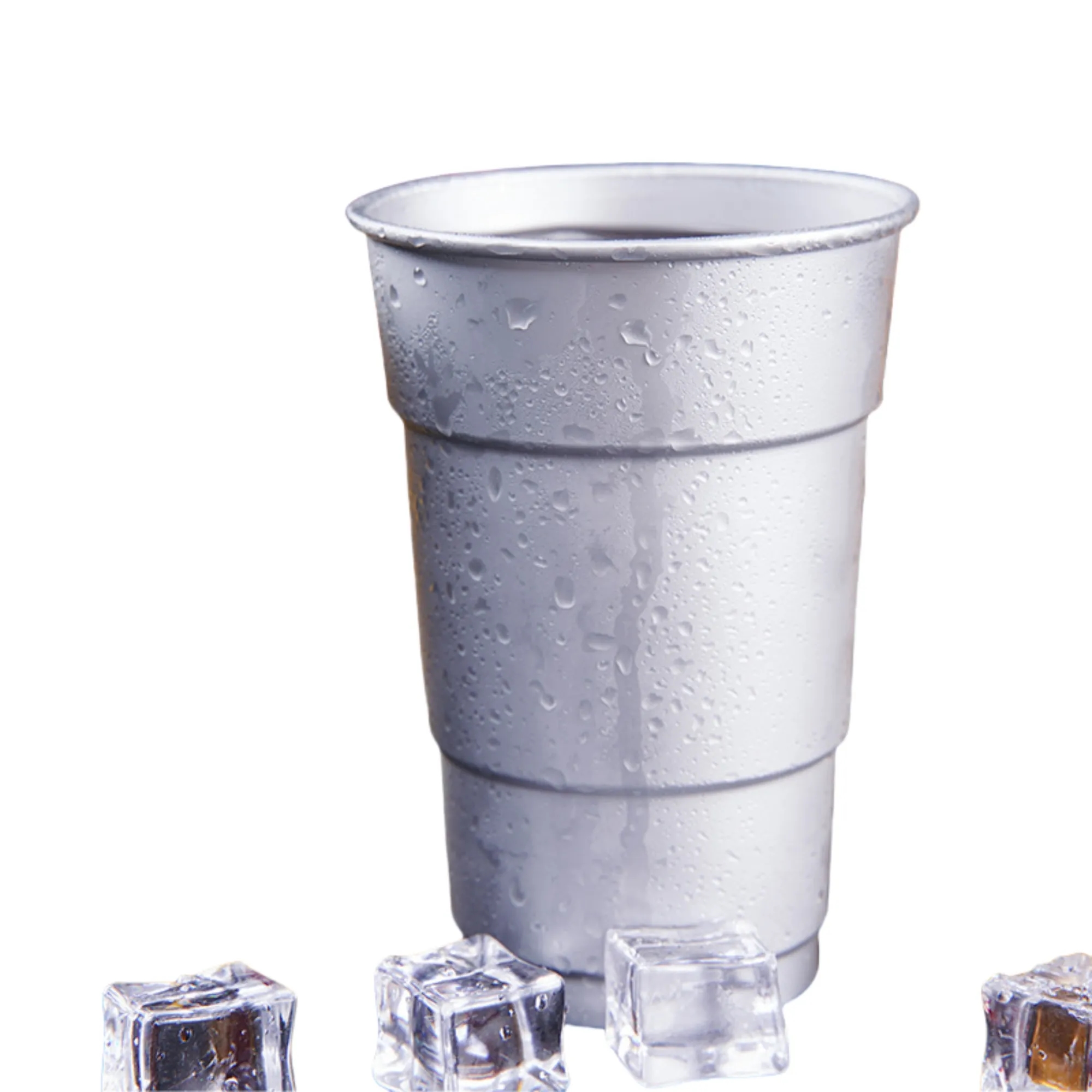 12oz Reusable Food Grade Aluminum Drinking Cup 5