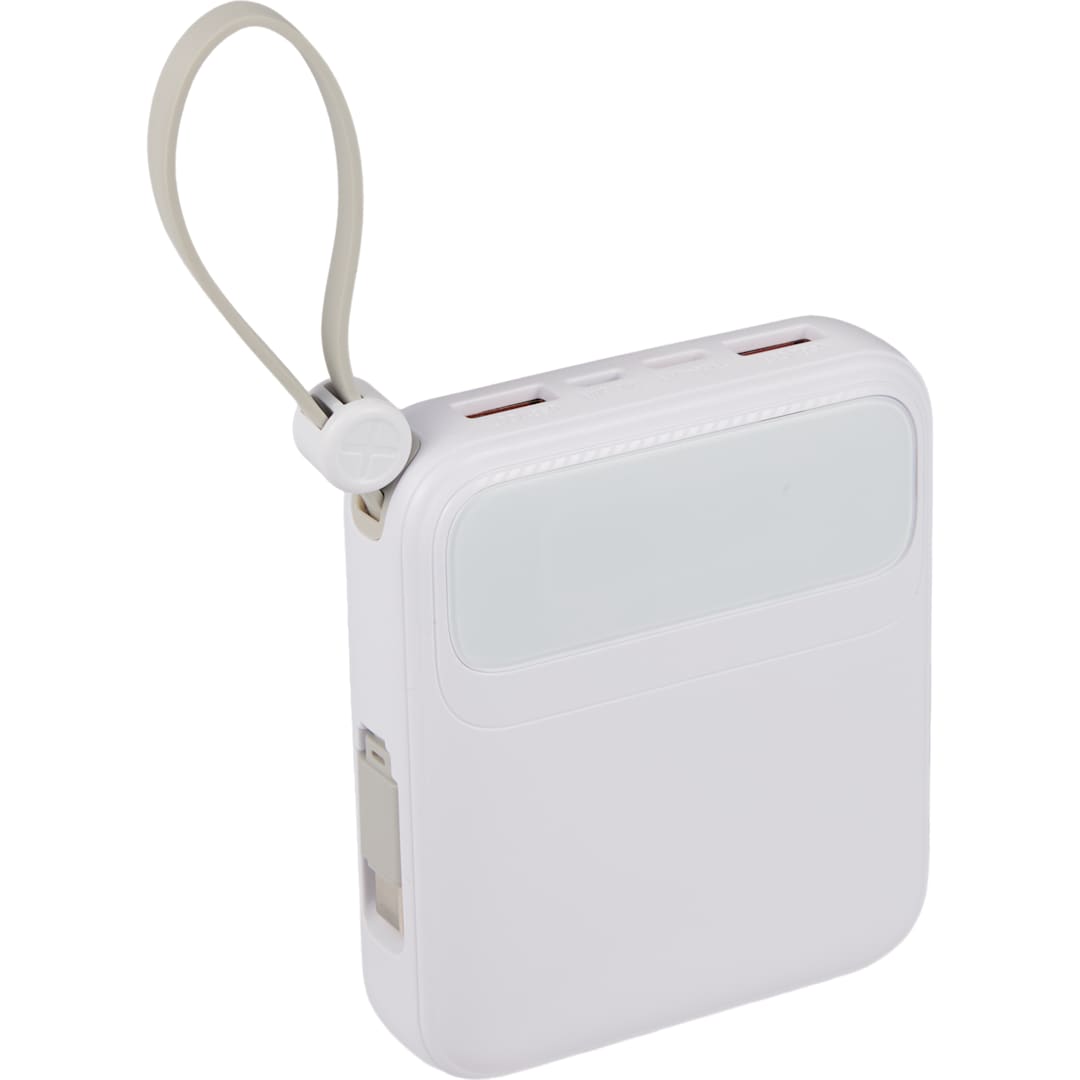 PWR Boost 10000 mAh 20W PD Power Bank w/ Cables 23