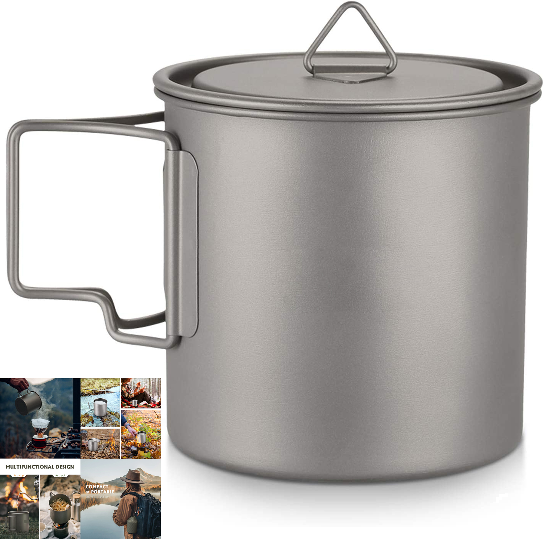 Camping Titanium Pot