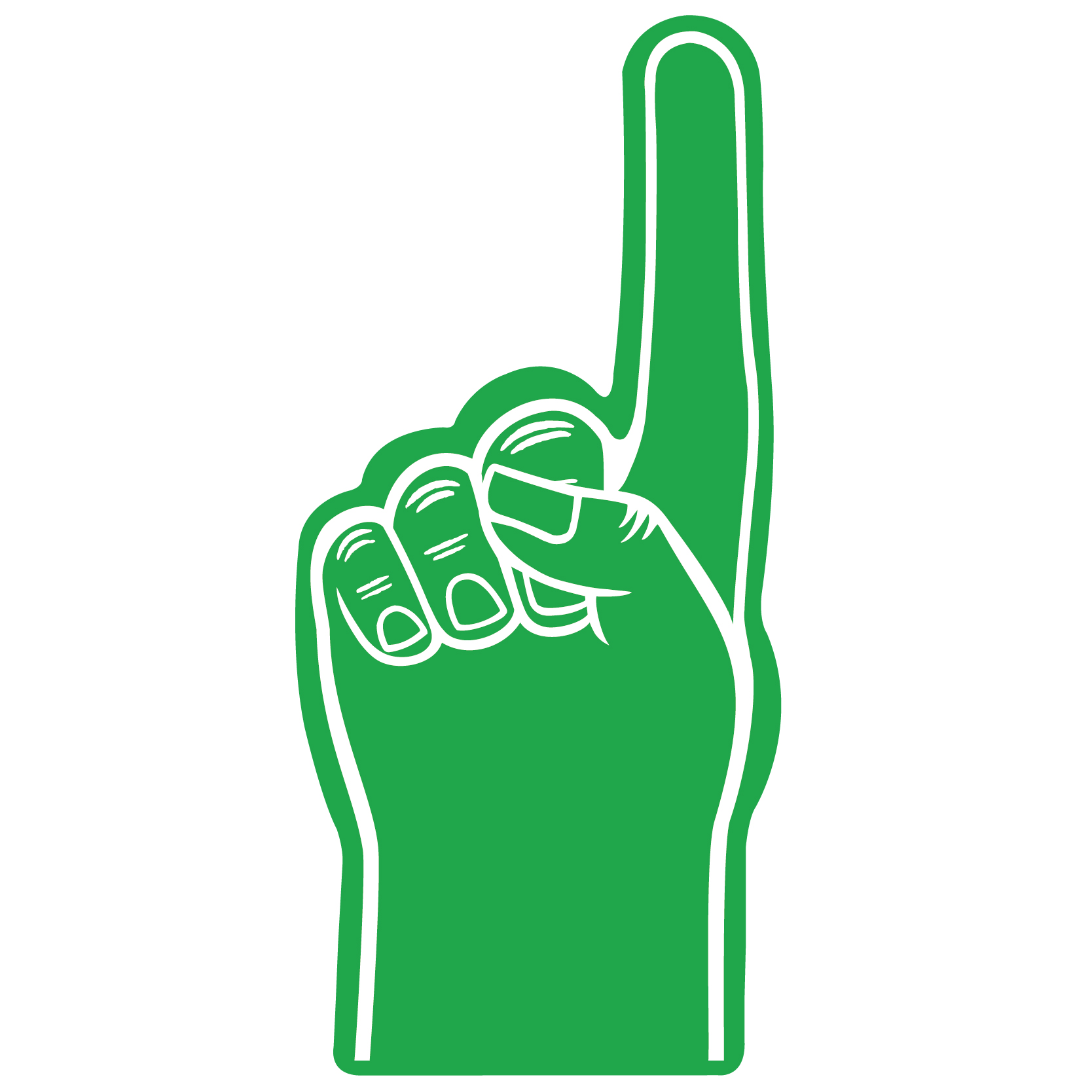 36" Giant Foam Hand 35